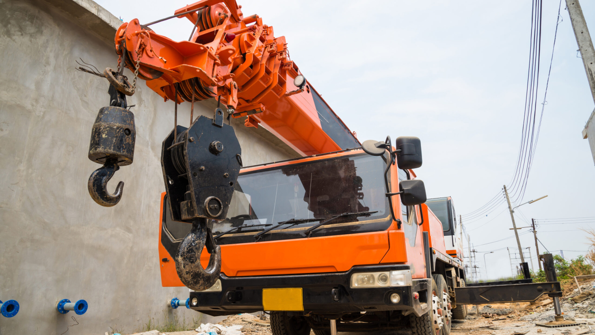 Boom Truck, crane .